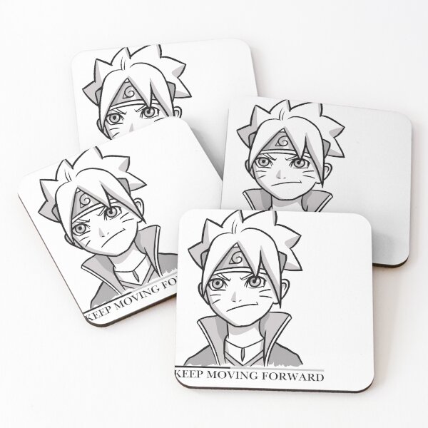 Item preview, Keep Moving Forward Anime Ninja Motivational Design designed and sold by Vega Ed.