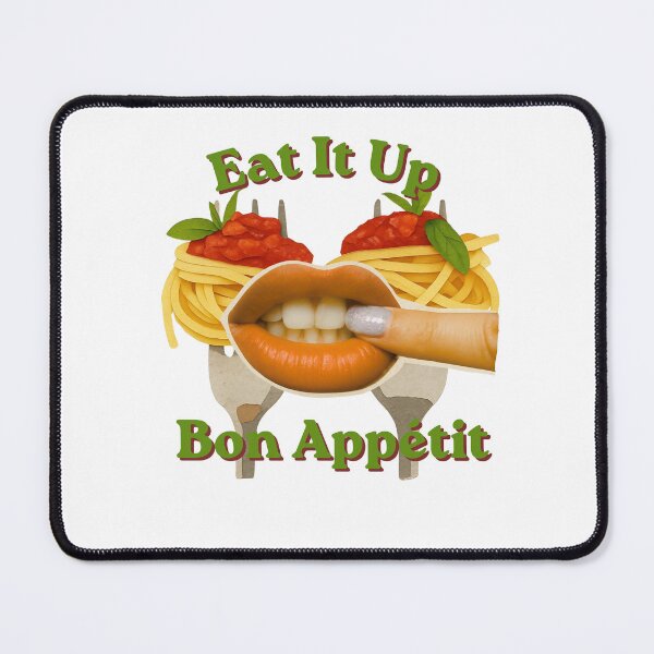 Item preview, Eat It Up Bon Appétit – Spaghetti Kpop Fan Art Graphic Tee designed and sold by Oichiana.