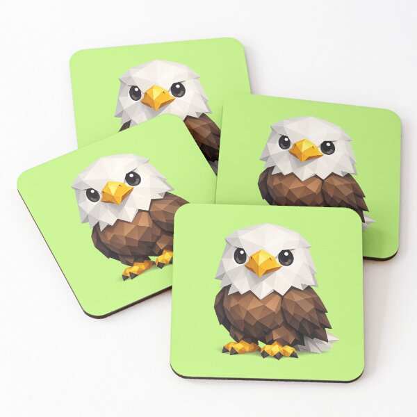 Item preview, Cute Low Poly Geometric Eagle Illustration designed and sold by AndreBarnard.