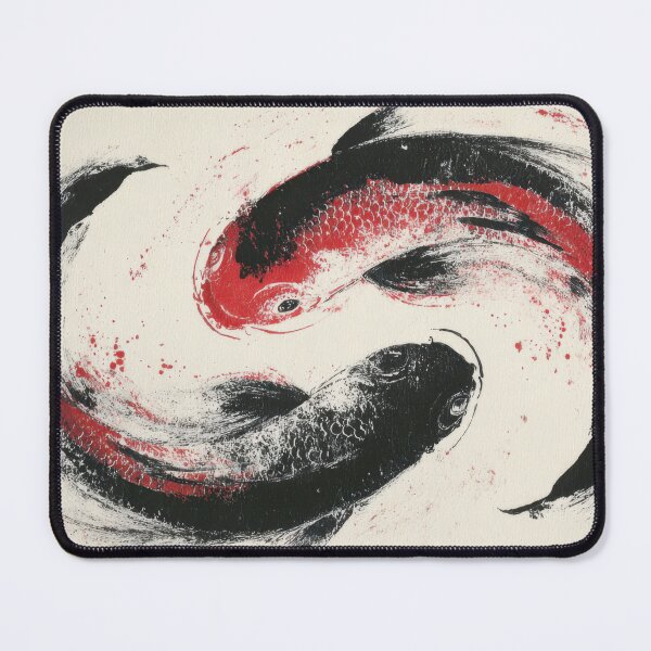 Item preview, Two fish swim in a circle together designed and sold by anytka.