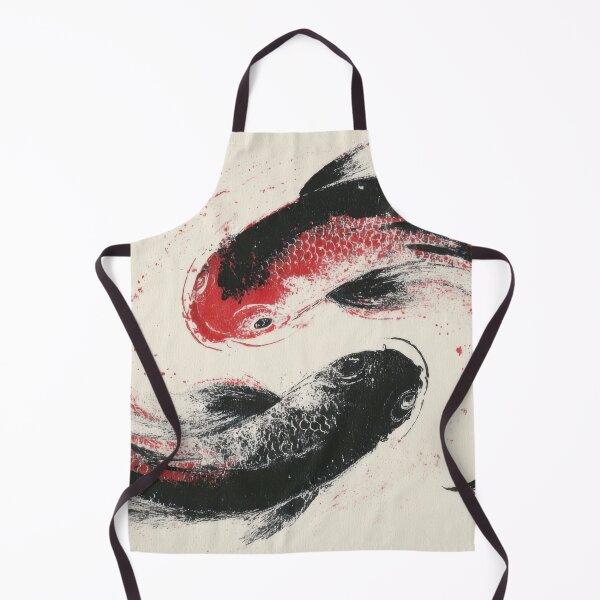 Item preview, Two fish swim in a circle together designed and sold by anytka.