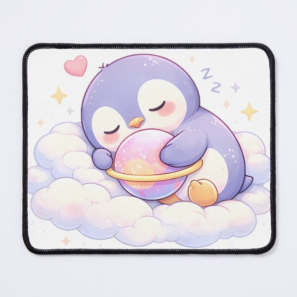 Item preview, Sleeping penguin designed and sold by FivoraArt.