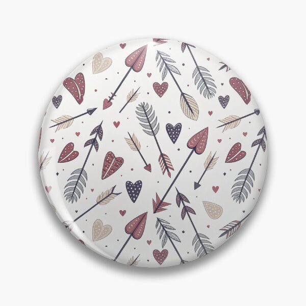 Item preview, Cupid Arrow Folk Symbols | Scandinavian Valentine Design designed and sold by Shuga-Design.