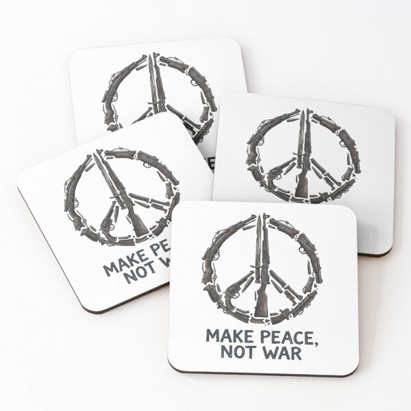 Item preview, Make peace not war  designed and sold by DoneAndDusted.