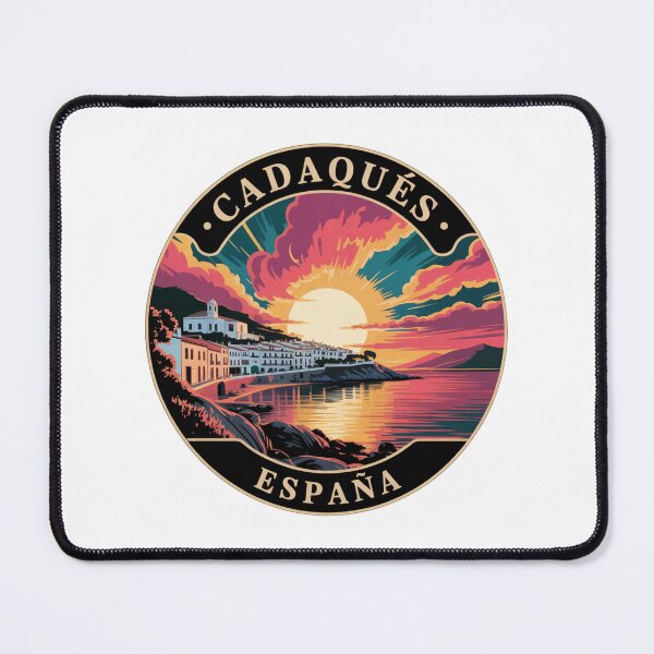 Item preview, Cadaqués España: Mediterranean Coastal Art designed and sold by CircinusStore.