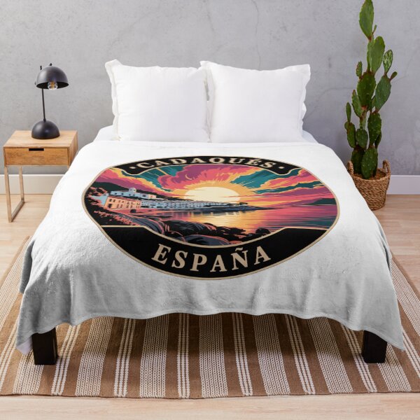 Item preview, Cadaqués España: Mediterranean Coastal Art designed and sold by CircinusStore.