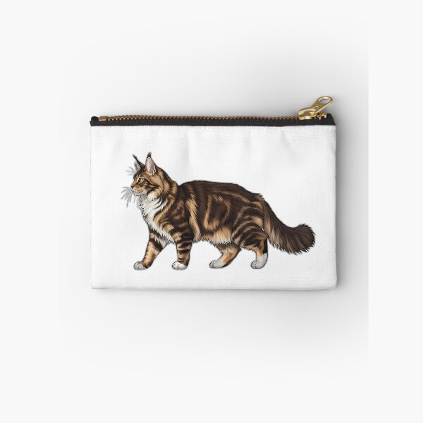Item preview, Maine Coon Side Walk Cat Design designed and sold by pumsquare.