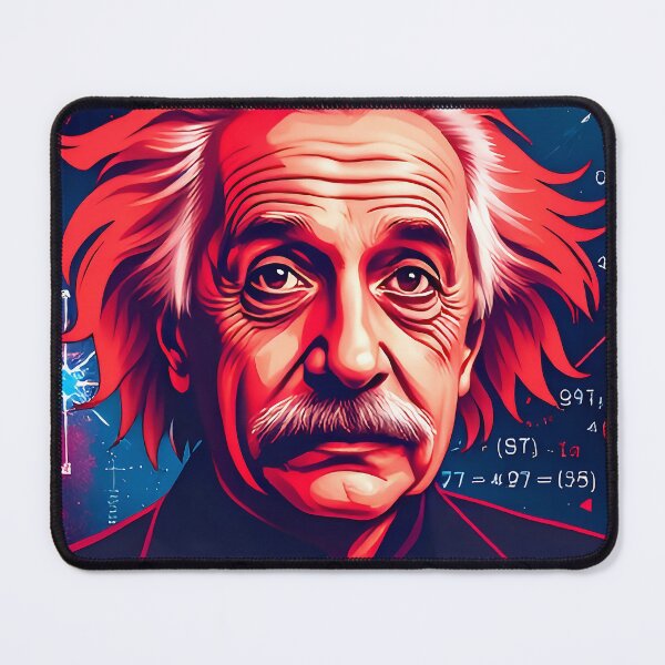 Item preview, Einstein’s Cosmic Mind: Pop Art Science Portrait designed and sold by nastasiia999.