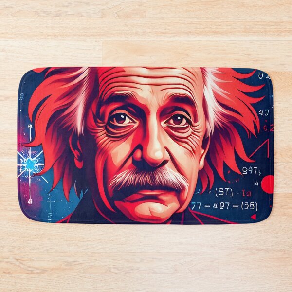 Item preview, Einstein’s Cosmic Mind: Pop Art Science Portrait designed and sold by nastasiia999.