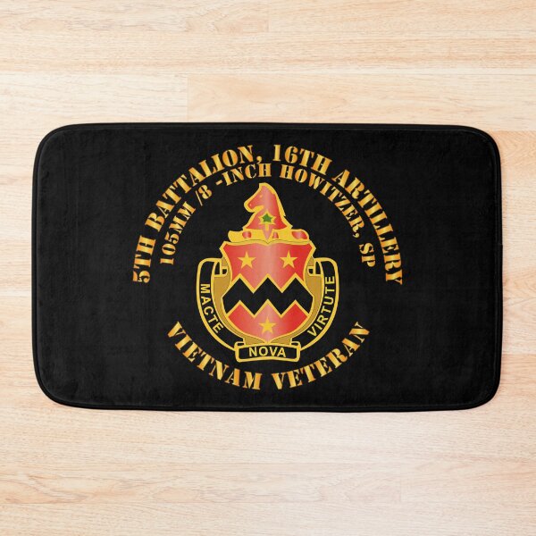 Item preview, Army - 5th Battalion, 16th Artillery without SVC Ribbon V1 designed and sold by Military Insignia Products.