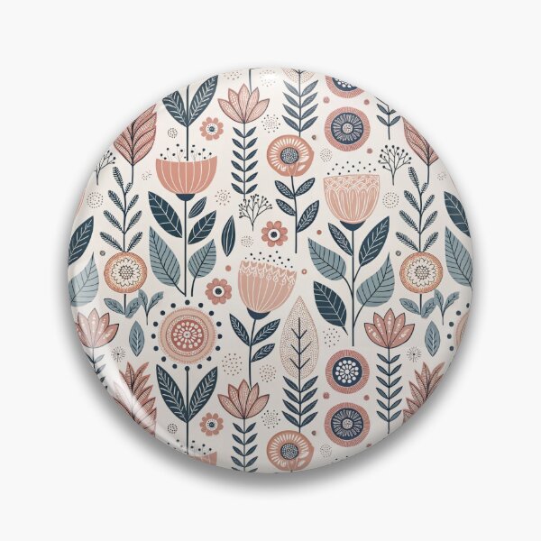 Item preview, Nordic Flower Symbols | Scandinavian Folk Design designed and sold by Shuga-Design.