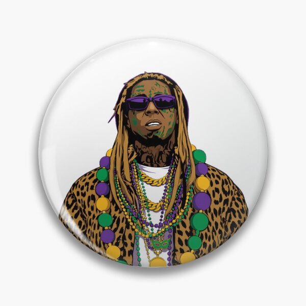 Item preview, NOLA Royalty: Lil Wayne Mardi Gras Art designed and sold by midwest4you.