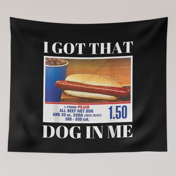 Item preview, I Got That Dog In Me Hotdog Meme Funny Shirt designed and sold by playrify.