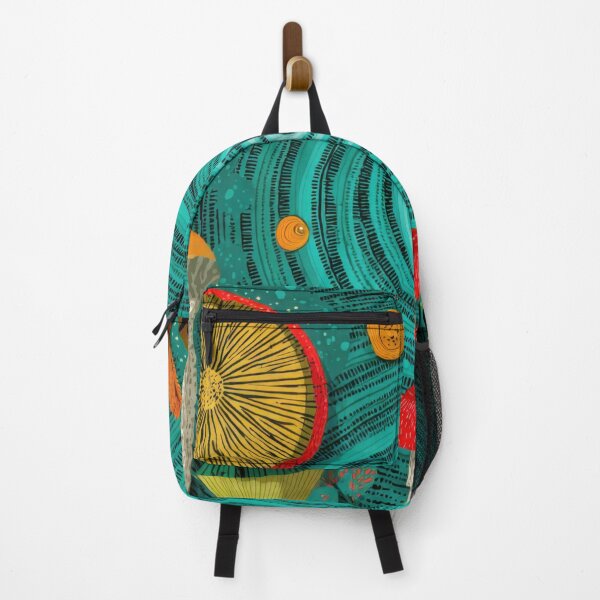 Item preview, Colorful mushrooms and plants designed and sold by anytka.