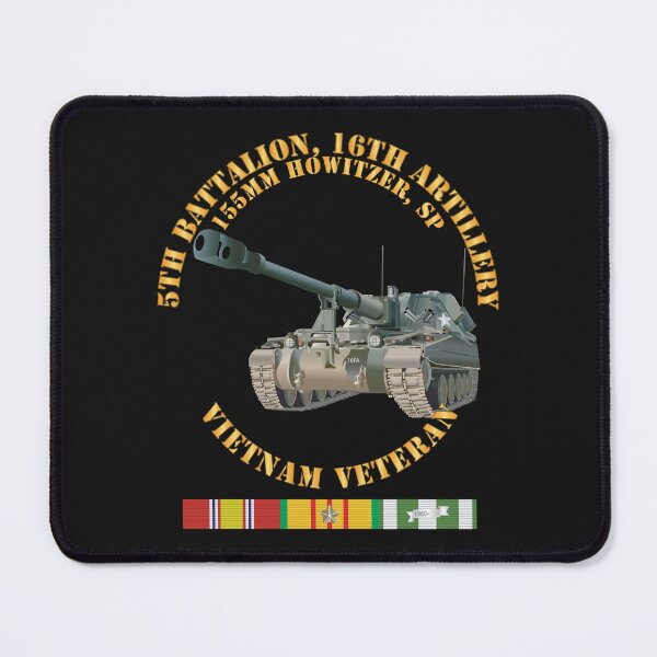 Item preview, Army - 5th Battalion, 16th Artillery - 155mm SP w VN SVC Ribbon X 300 designed and sold by Military Insignia Products.
