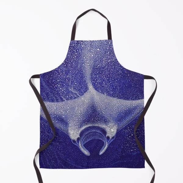 Item preview, Manta ray swims through dark waters designed and sold by anytka.