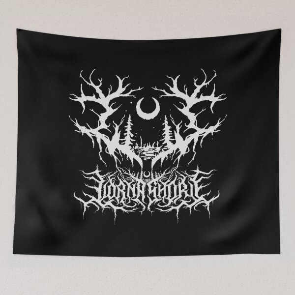 Aperçu de l'œuvre Lorna Shore - T-shirt « Maudit pour mourir » créée et vendue par AdityaSmitham.