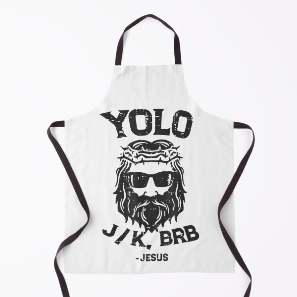 Item preview, Yolo Jesus Brb Christian Meme Funny Faith Graphic Shirt designed and sold by CiranoSkasnot.