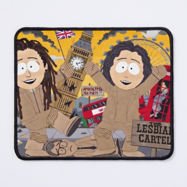Item preview, The Cardboard Cartel - Apocalypse Tea Party designed and sold by The Lesbian Cartel.