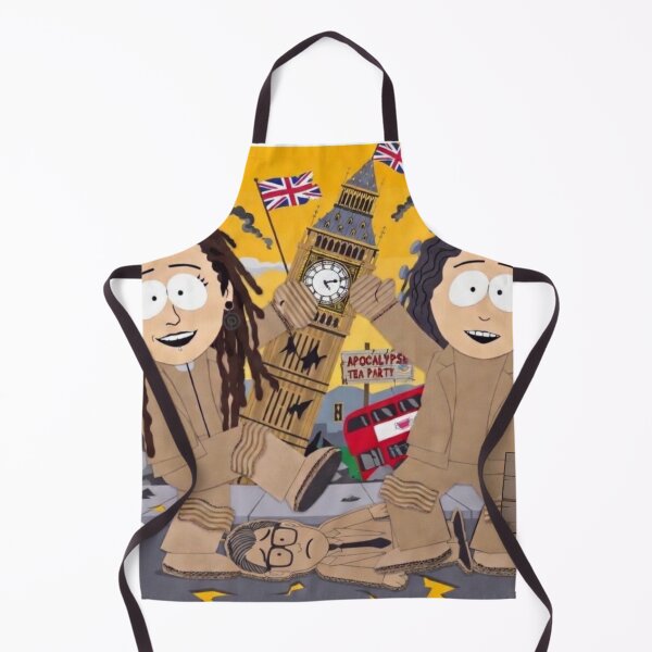 Item preview, The Cardboard Cartel - Apocalypse Tea Party designed and sold by The Lesbian Cartel.