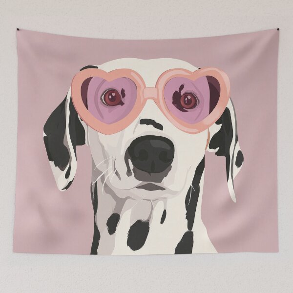 Item preview, Dalmatian with Heart Shades designed and sold by Venon28.
