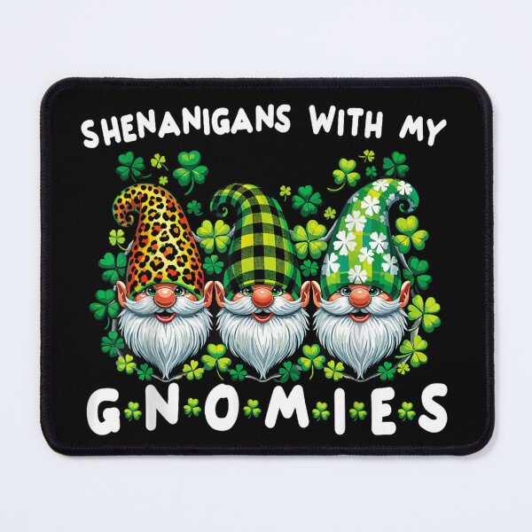 Item preview, Shenanigans With My Gnomies Funny St Patricks Day Gnome Graphic designed and sold by CiranoSkasnot.
