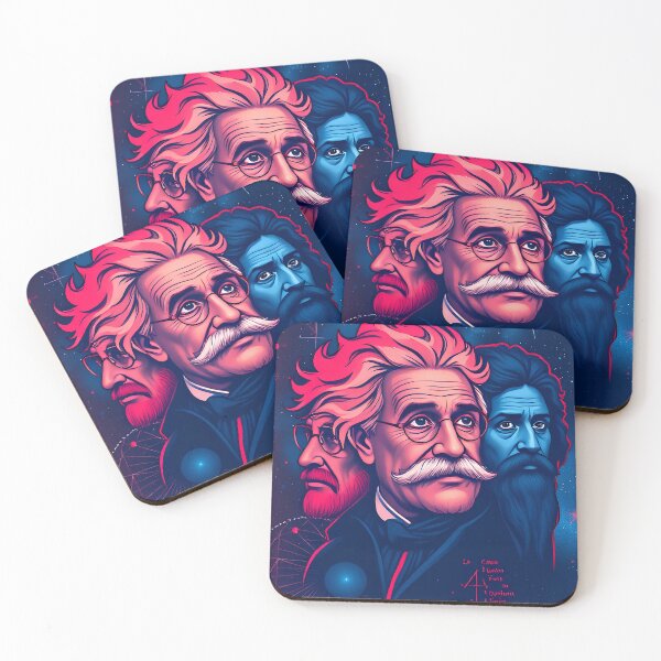 Item preview, Geniuses of the Universe: Red and Blue Scientific Vision designed and sold by nastasiia999.