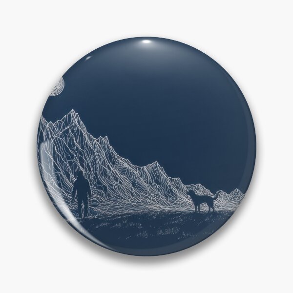 Item preview, Man and dog in mountains designed and sold by anytka.