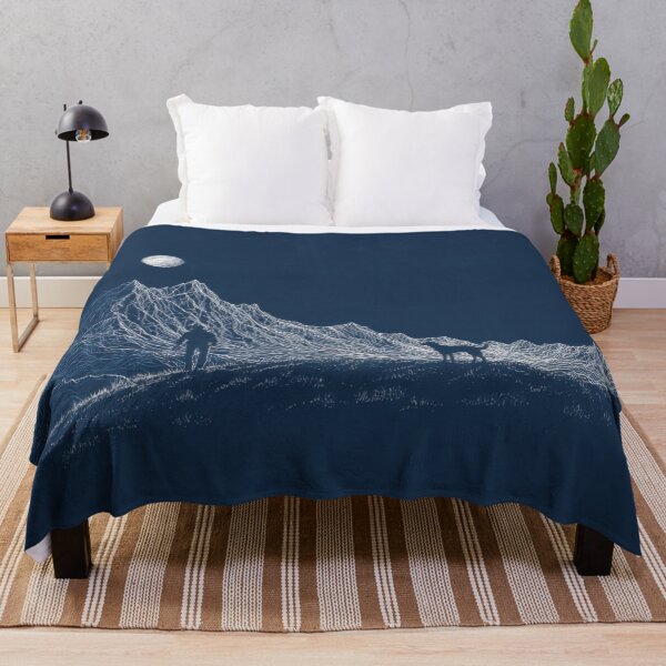 Item preview, Man and dog in mountains designed and sold by anytka.