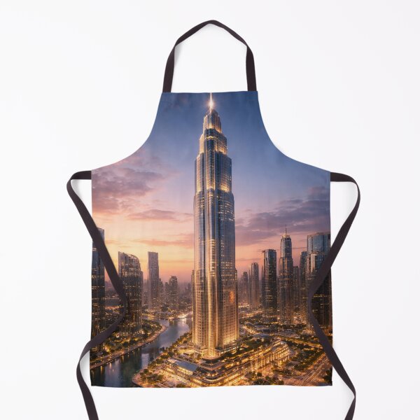 Item preview, Skyscraper illuminated at sunset designed and sold by JuViRo.