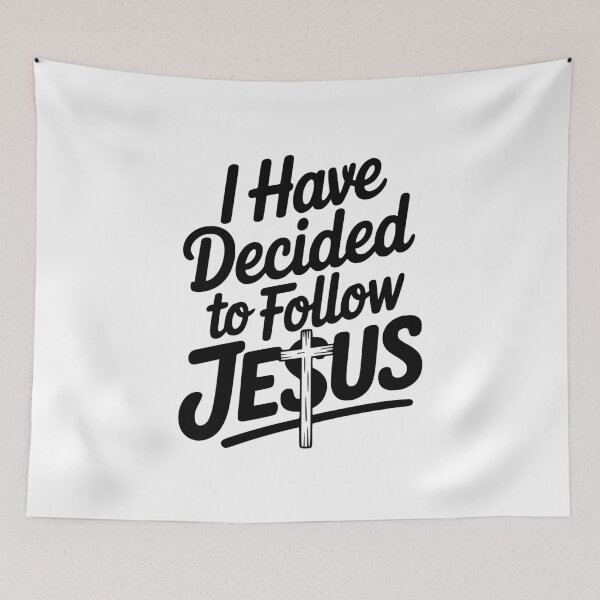Item preview, I Have Decided to Follow Jesus designed and sold by Frank Ring.