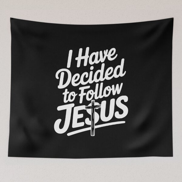 Item preview, I Have Decided to Follow Jesus designed and sold by Frank Ring.