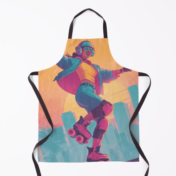 Item preview, Neon Skater at Sunset designed and sold by Turocks.