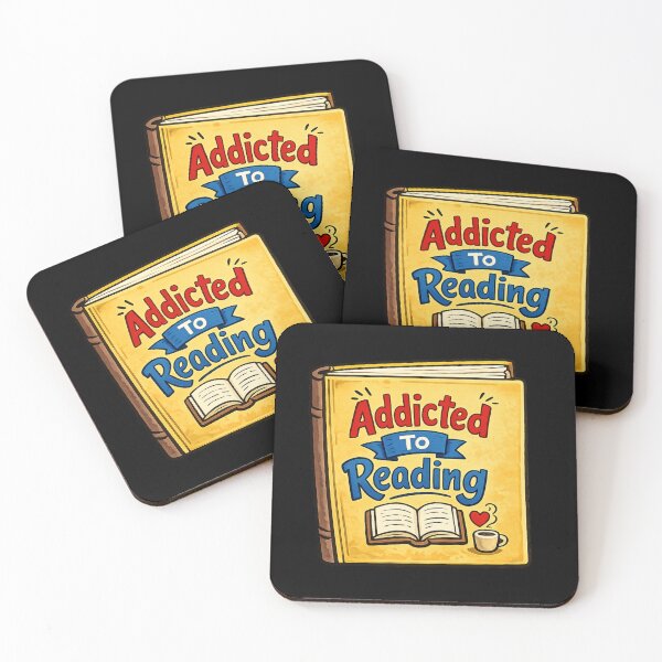 Item preview, Addicted To Reading Book Cartoon designed and sold by ContTraders.