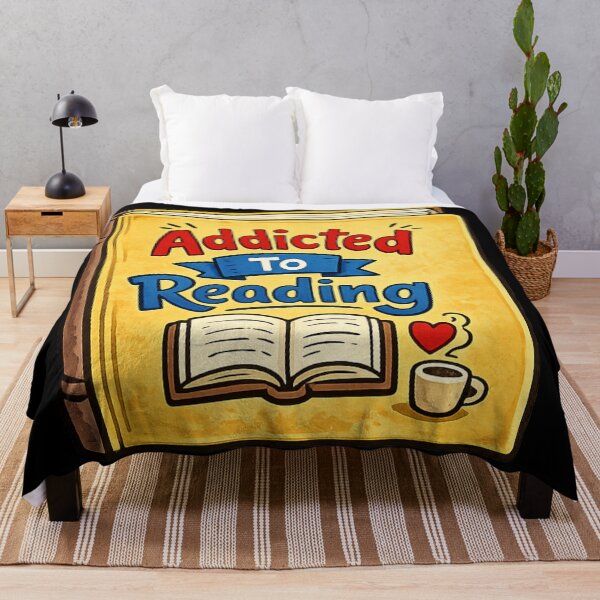 Item preview, Addicted To Reading Book Cartoon designed and sold by ContTraders.