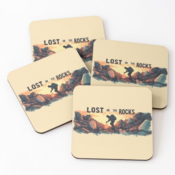 Item preview, Lost in the Rocks / Hiking Adventure Explorer Design designed and sold by MorbidDreams.