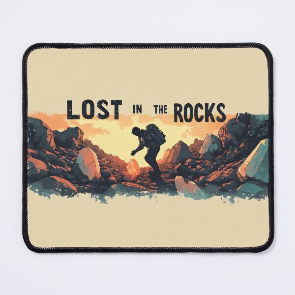 Item preview, Lost in the Rocks / Hiking Adventure Explorer Design designed and sold by MorbidDreams.