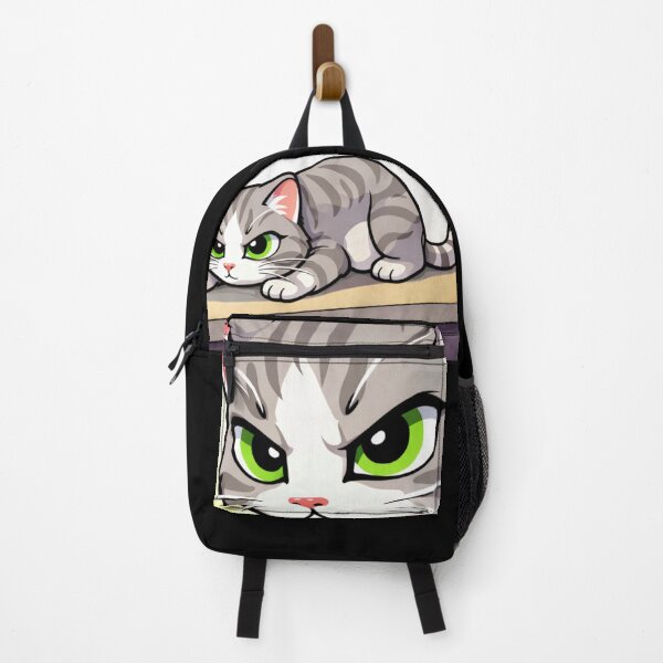 Item preview, Curious Cat vs Water Glass – Funny Cat Comic designed and sold by ClutchCassidyTees.