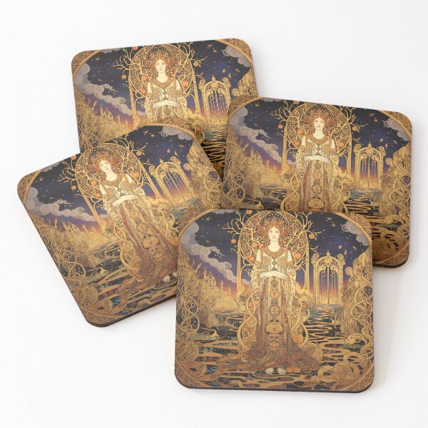 Item preview, Persephone Leaves the Underworld | Greek Myth of Spring’s Return designed and sold by Stoneflower-Art.