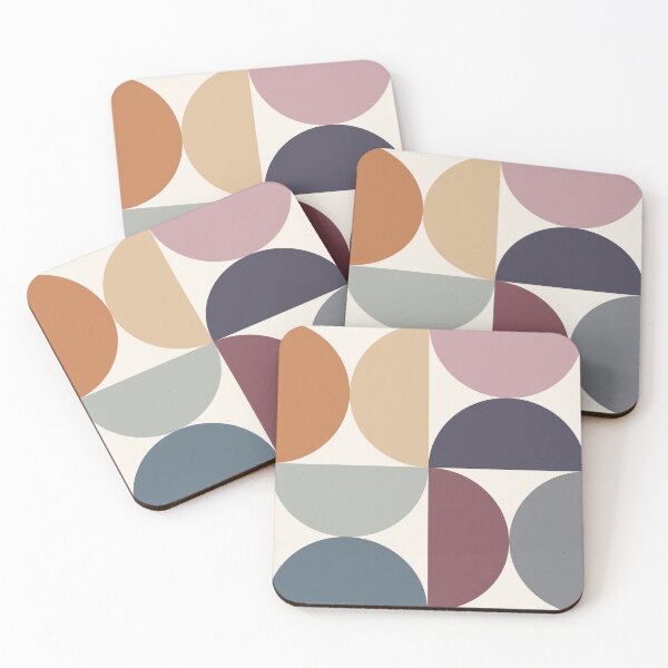 Item preview, Bold Bauhaus Mid Century Multicolor 43 designed and sold by colourpoems.