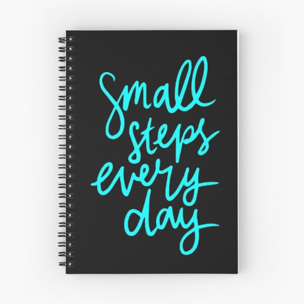 Item preview, Small Steps Every Day Motivational Quote | Self Improvement | Progress Motivation Sticker designed and sold by SOLIORA  ATELIER.