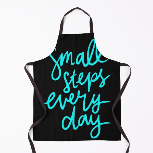 Item preview, Small Steps Every Day Motivational Quote | Self Improvement | Progress Motivation Sticker designed and sold by SOLIORA ATELIER.