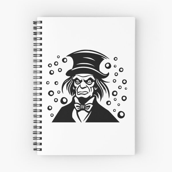 Item preview, Ebenezer Scrooge Flat Portrait Graphic designed and sold by Prawny.