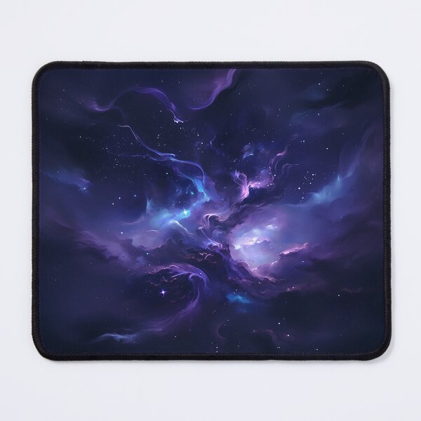 Item preview, Flowing Purple Nebula Clouds In Cosmos designed and sold by Christian Weiss.