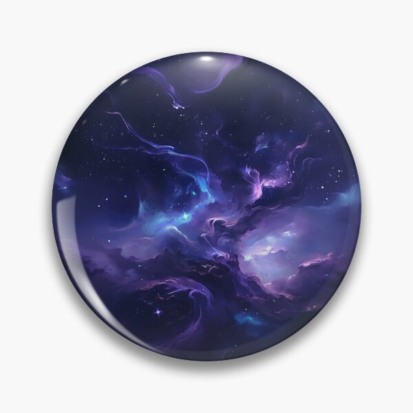 Item preview, Flowing Purple Nebula Clouds In Cosmos designed and sold by Christian Weiss.