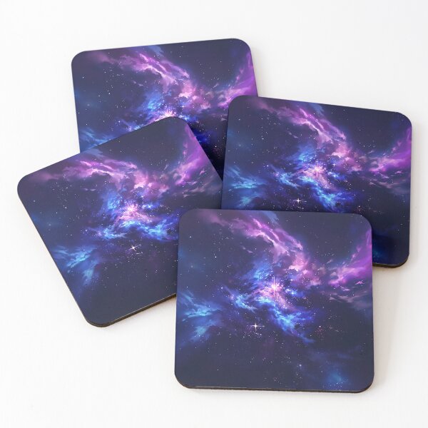 Item preview, Swirling Violet Nebula In Starry Cosmos designed and sold by Christian Weiss.