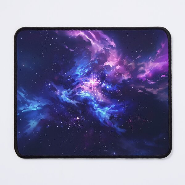 Item preview, Swirling Violet Nebula In Starry Cosmos designed and sold by Christian Weiss.