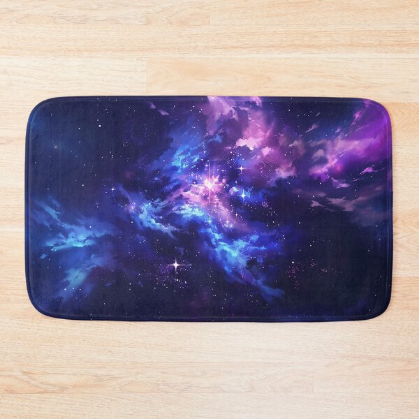 Item preview, Swirling Violet Nebula In Starry Cosmos designed and sold by Christian Weiss.
