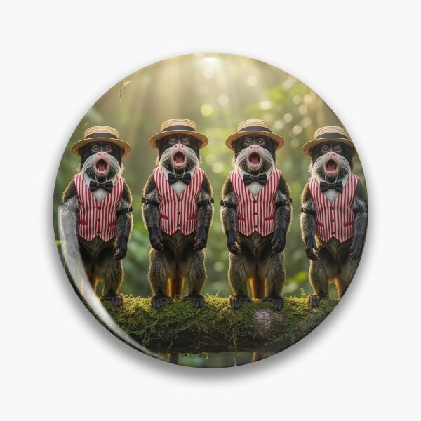 Item preview, Emperor Tamarin Barbershop Quartet designed and sold by Tridentulus.