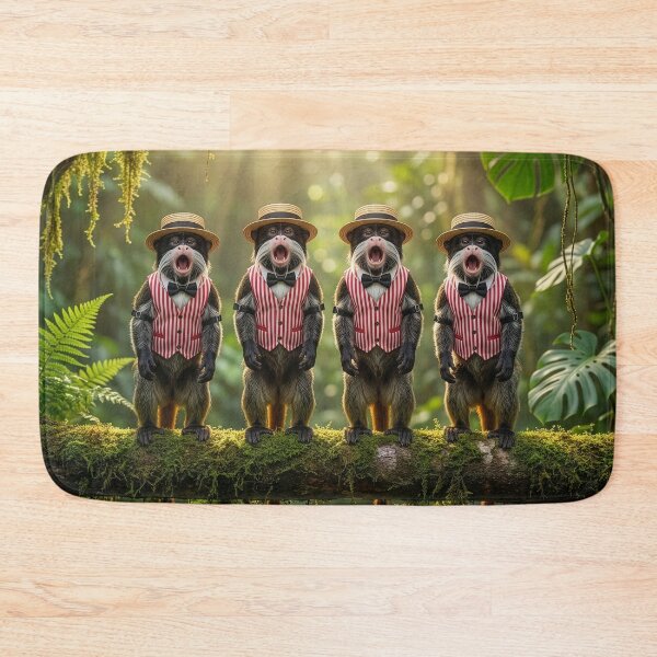 Item preview, Emperor Tamarin Barbershop Quartet designed and sold by Tridentulus.